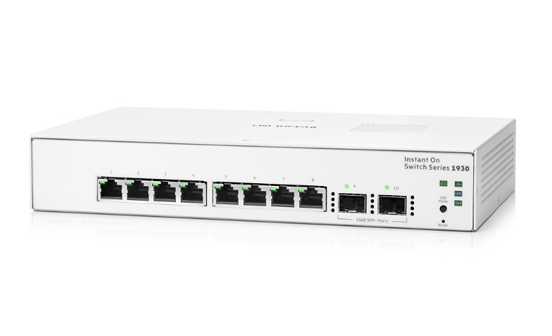 HPE Networking Instant On 1930 8G 2SFP Switch - switch - 10 ports