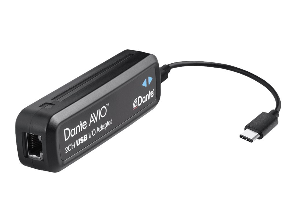 Audinate Dante AVIO USB-C Dante to USB bridge