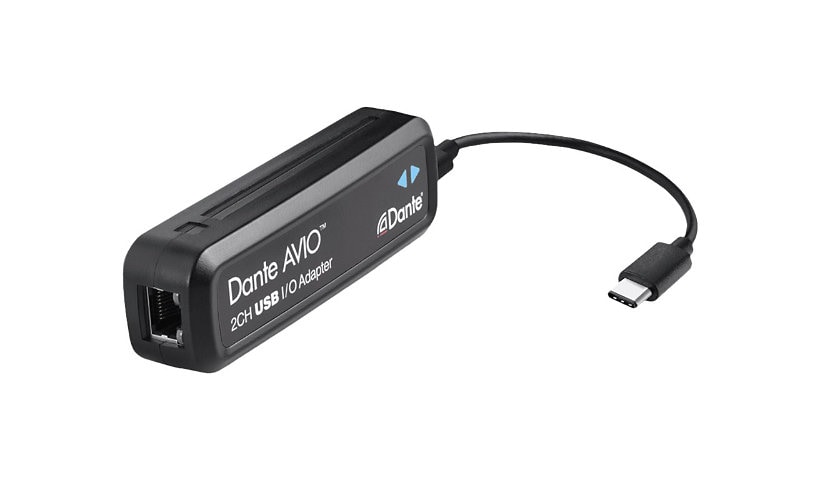 Audinate Dante AVIO USB-C Dante to USB bridge