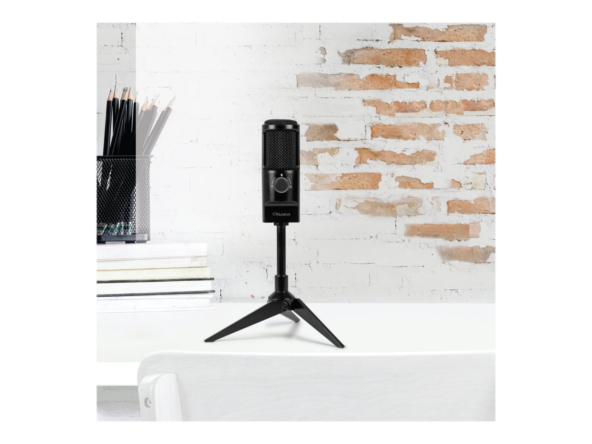 Thumbnail 3 of 3 for Aluratek AUVM01F - microphone