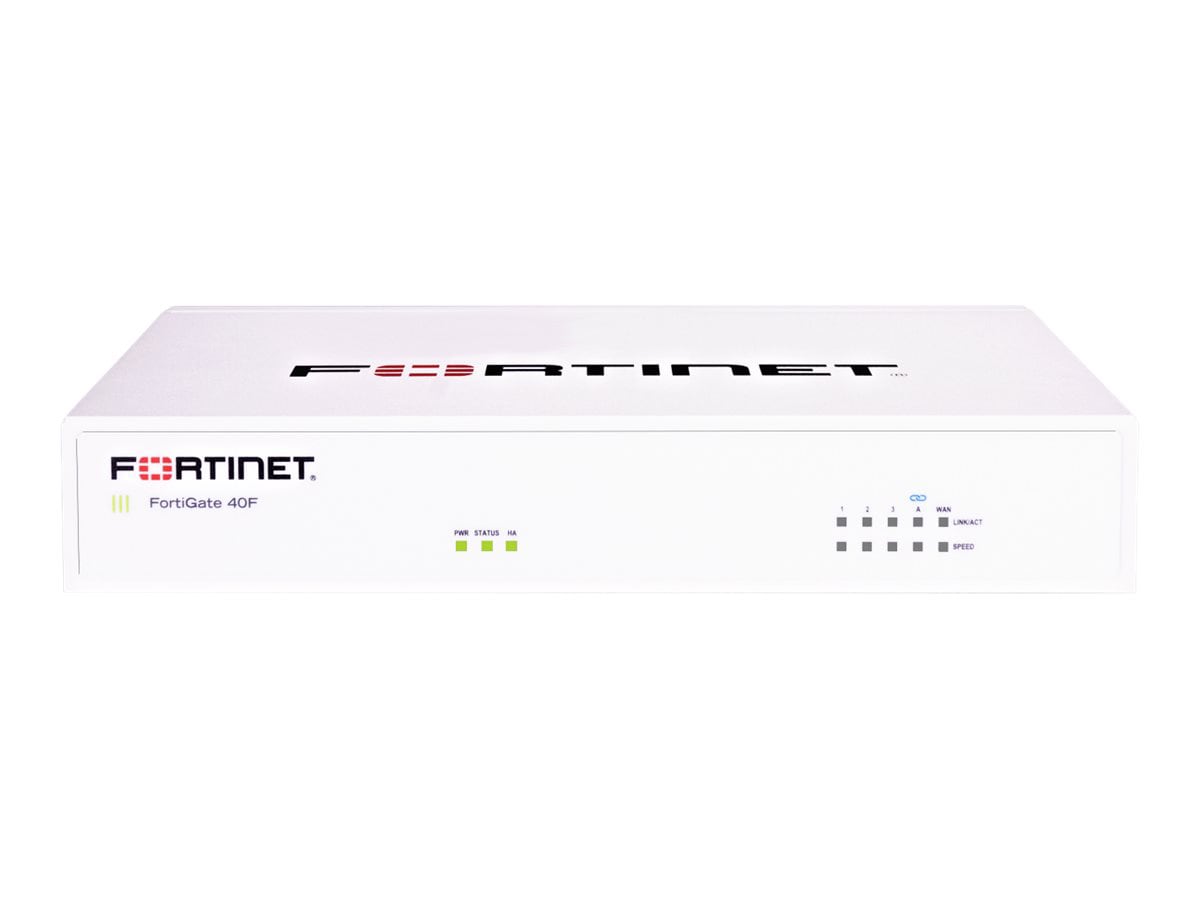 Fortinet FortiWiFi 40F - security appliance - Wi-Fi 5, Wi-Fi 5