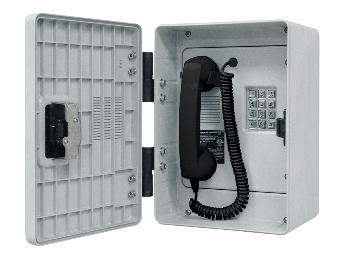 GAI-Tronics Outdoor Phone 256-001ACSK - Spring Door Kit - corded phone