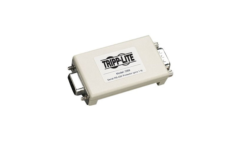 Tripp Lite Network In-Line Dataline Surge Protector 120V / 230V 9-PIN DB9 - surge protector