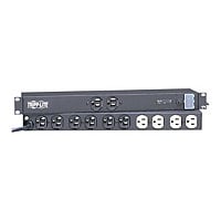 Tripp Lite Isobar Surge Protector Rackmount Metal 12 Outlet 15' Cord 1U RM - surge protector