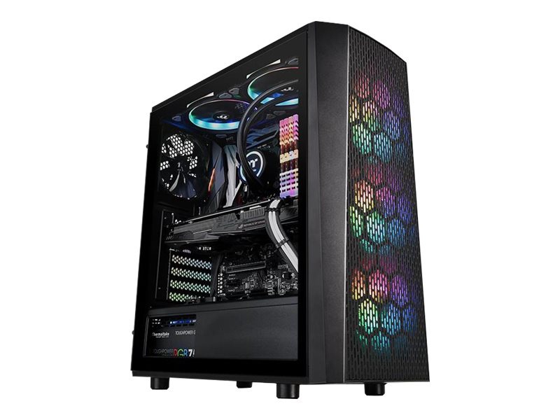 Thermaltake Versa J24 - Tempered Glass ARGB Edition - tower - ATX