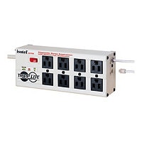 Tripp Lite Isobar Surge Protector Metal RJ11 8 Outlet 12' Cord 3840 Joules - surge protector