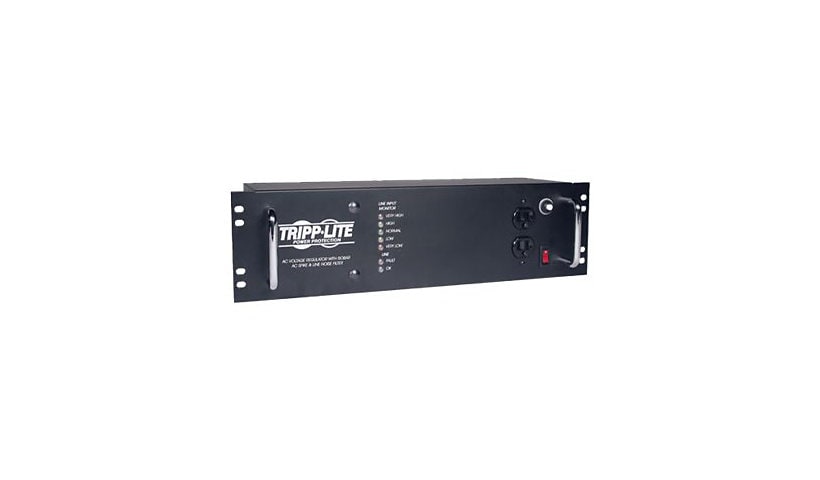 Tripp Lite 2400W Rackmount Line Conditioner w/ AVR / Surge Protection 120V 20A 60Hz 14 Outlet 12ft Cord Power