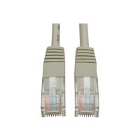 Eaton Tripp Lite Series Cat5e 350 MHz Molded (UTP) Ethernet Cable (RJ45 M/M), PoE - Gray, 7 ft. (2.13 m) - patch cable -