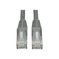 Eaton Tripp Lite Series Cat6 Gigabit Snagless Molded (UTP) Ethernet Cable (RJ45 M/M), PoE, Gray, 10 ft. (3,05 m) - patch