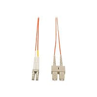 Eaton Tripp Lite Series Duplex Multimode 62.5/125 Fiber Patch Cable (LC/SC), 3M (10 ft.) - patch cable - 3 m