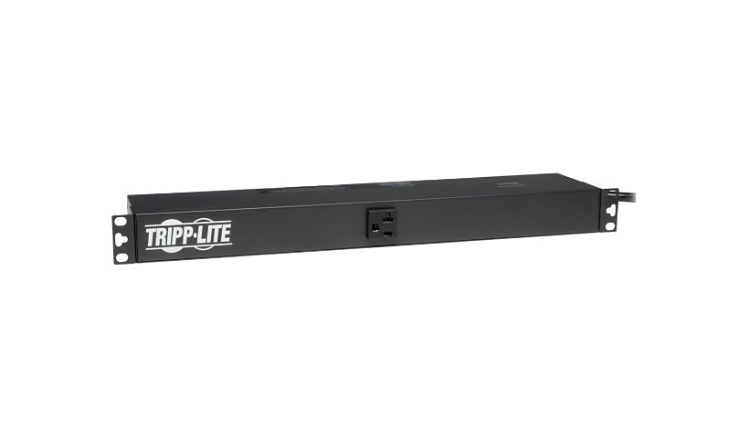 Tripp Lite PDU Basic 120V 2.4kW 20A 5-15/20R 13 Out L5-20P Horizontal 1URM - horizontal rackmount - power distribution