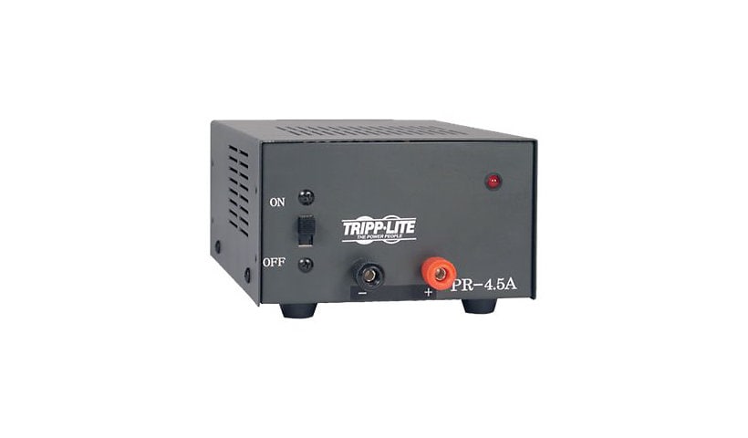 Tripp Lite 4.5-Amp DC Power Supply, 13.8VDC, Precision Regulated AC-to-DC Conversion - adaptateur secteur