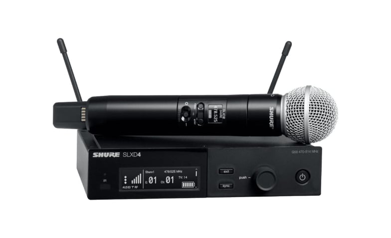 Shure SLX-D Wireless System SLXD24/SM58 - J52 Band - wireless microphone  system