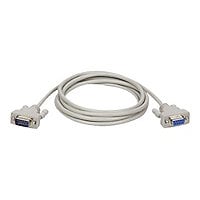 Tripp Lite 6' DB9 Serial Extension Cable Straight Through M/F RS232 6ft
