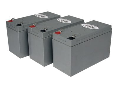 Tripp Lite UPS Replacement Battery Cartridge Kit for select UPS Brands with (3) 12V Batteries - batterie d'onduleur