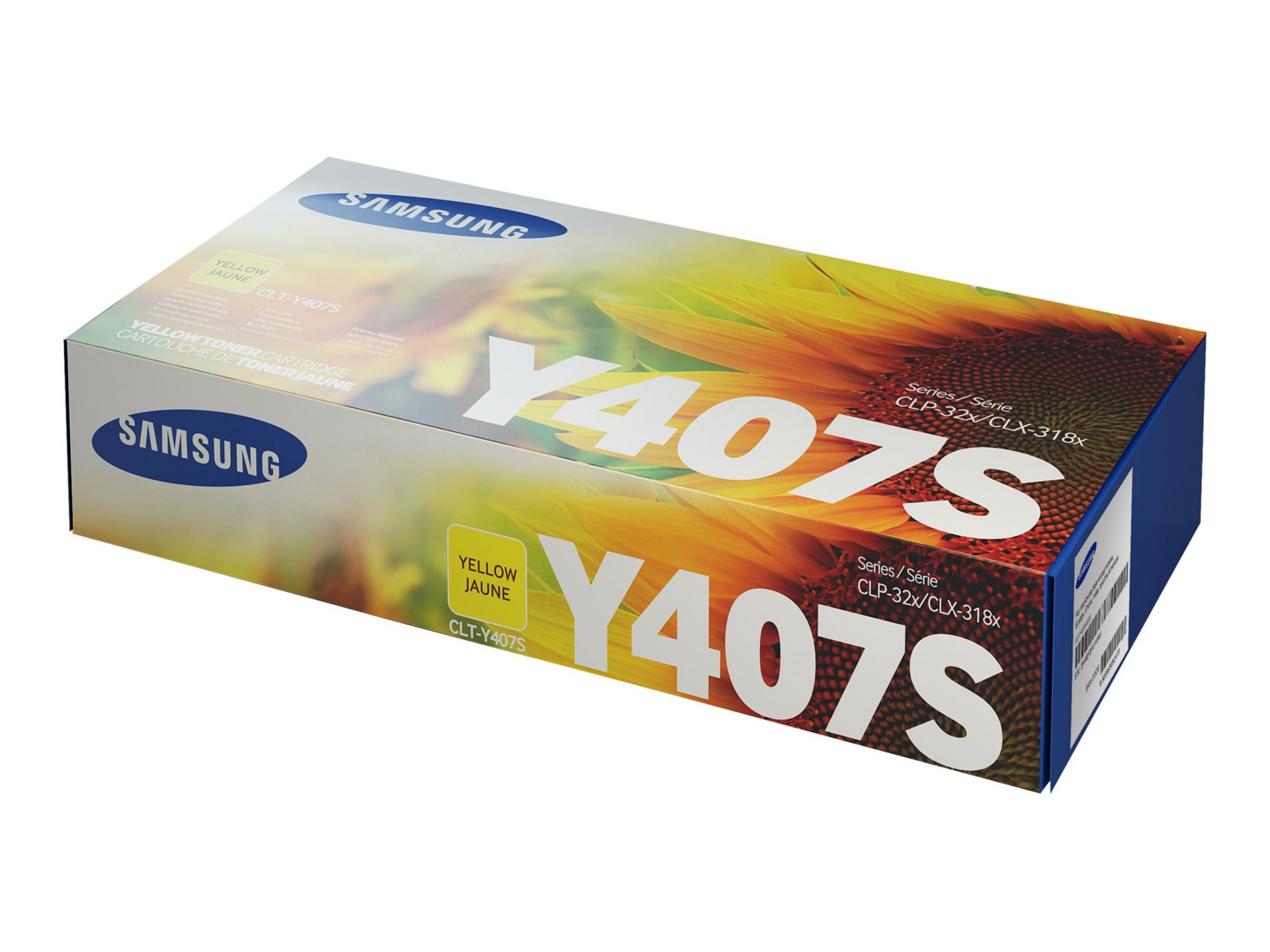 Samsung CLT-Y407S - yellow - original - toner cartridge