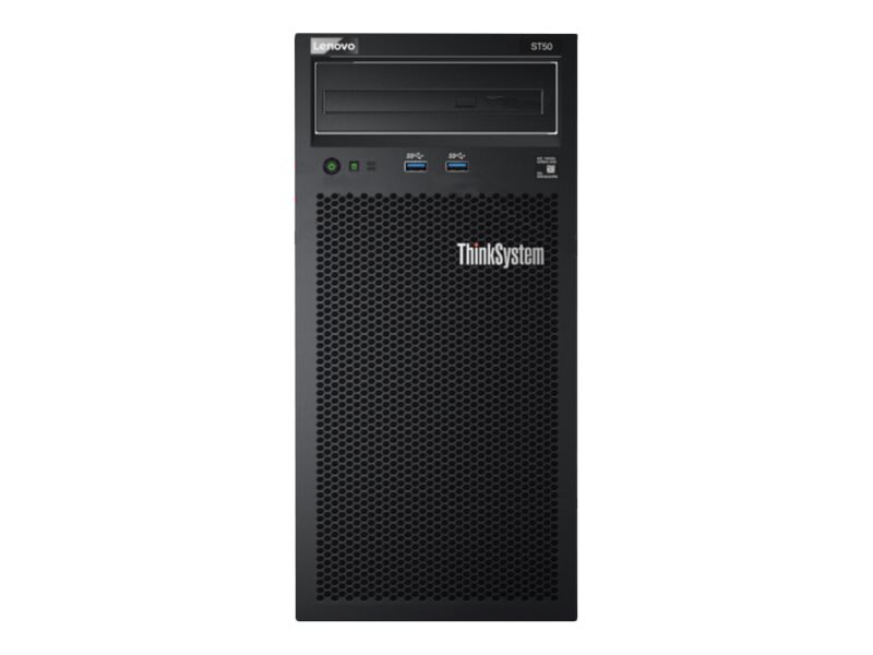 Lenovo ThinkSystem ST50 - tower - Xeon E-2276G 3.8 GHz - 8 GB - no HDD -  7Y48A02NNA - Rack Servers - CDW.com