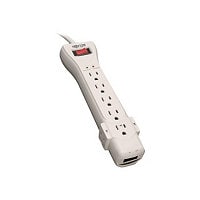 Tripp Lite Surge Protector Power Strip 120V 7 Outlet RJ11 7' Cord 2520 Joules - surge protector