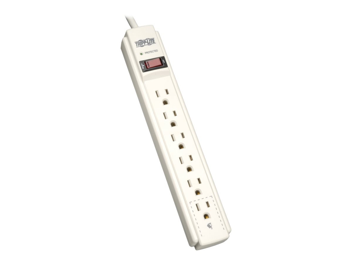 Tripp Lite Surge Protector 120V 6 Outlet 4ft Cord 790 Joule