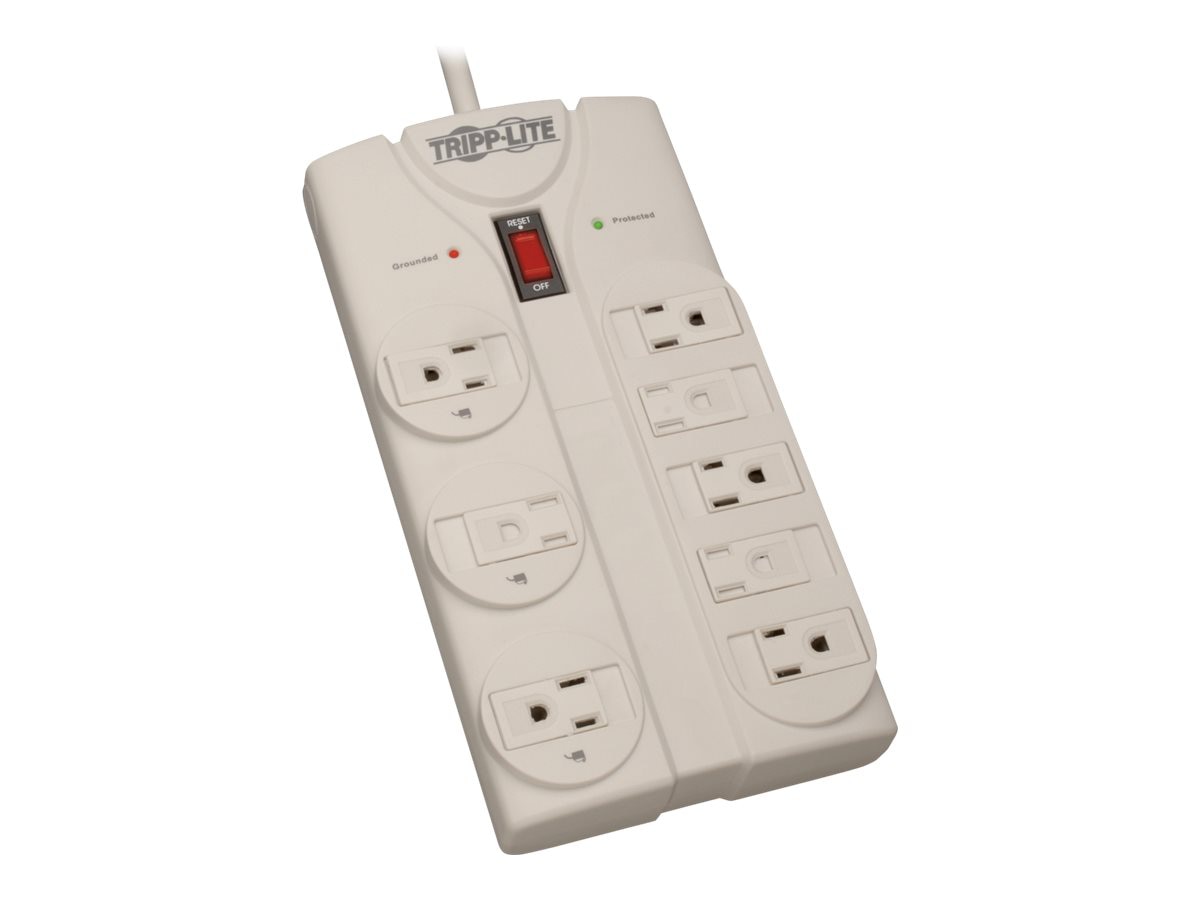 Eaton Tripp Lite Series Surge Protector 120V 5-15R 8 Outlet 8' Cord 1440 Jo