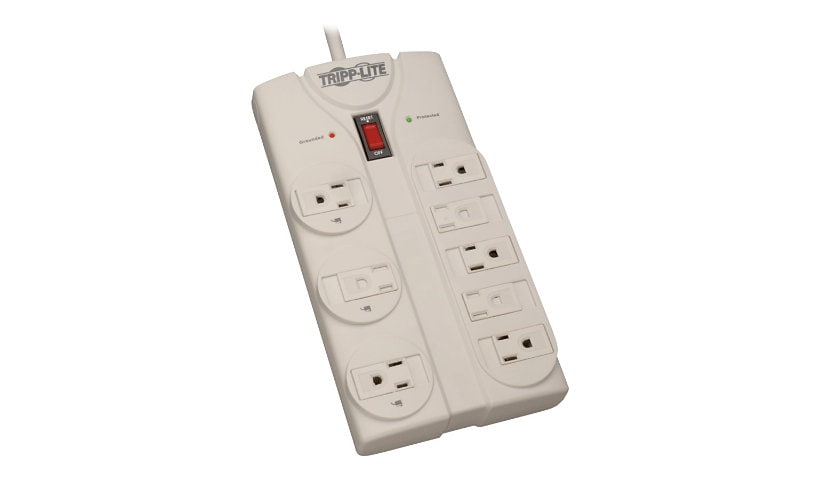 Tripp Lite Surge Protector 120V 5-15R 8 Outlet 8' Cord 1440 Joule - surge protector