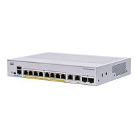 Cisco Business 250 Series CBS250-8PP-E-2G - commutateur - 10 ports - intelligent - Montable sur rack