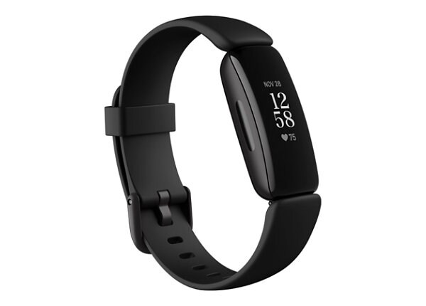 Black/Black #FB418BKBK Fitbit Inspire 2 Fitness Smartwatch 