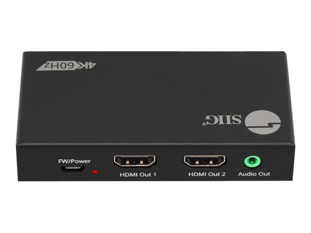 Thumbnail 6 of 8 for SIIG 2 Port HDMI 4K HDR Splitter / Switcher - video/audio splitter/switch - 2 ports