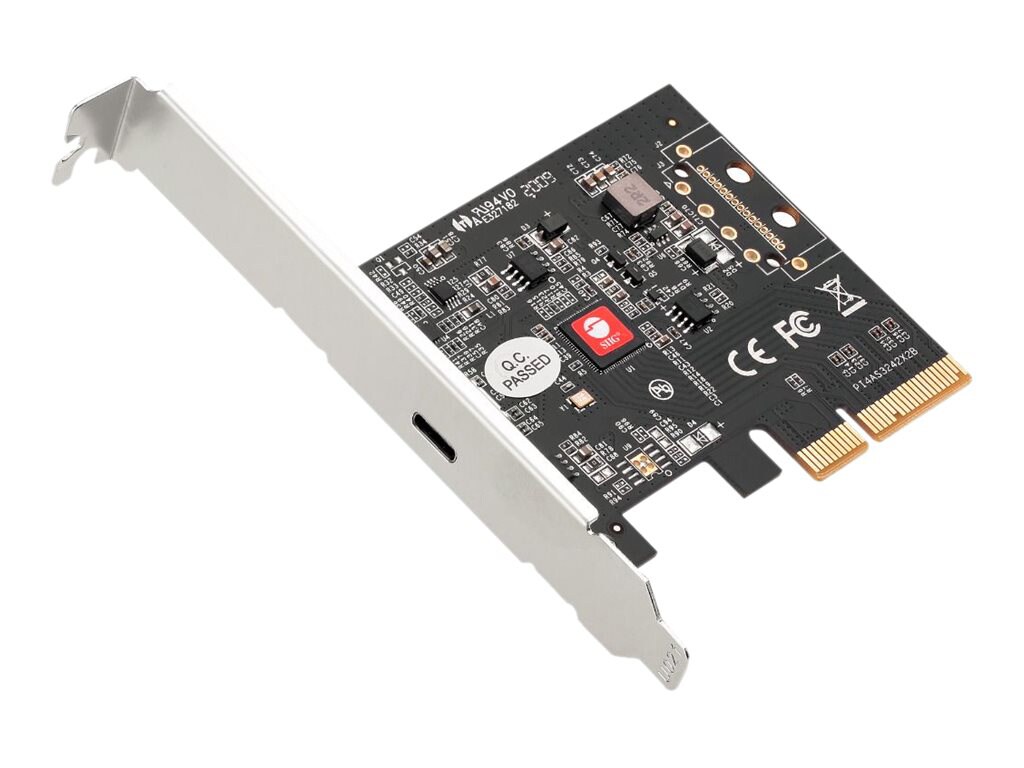 SIIG Single USB 3.2 Type-C Gen 2x2 20G PCIe Card - USB adapter - PCIe 3.0 x4 - USB-C 3.2 Gen 2 x 1