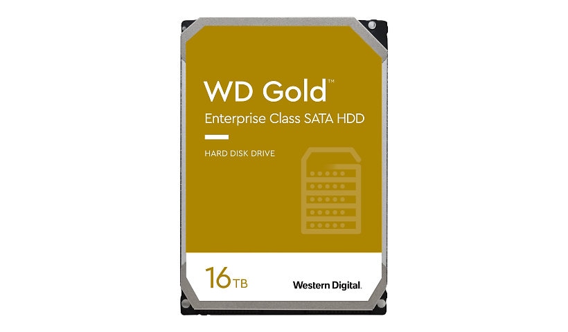 WD Gold WD161KRYZ - disque dur - 16 To - SATA 6Gb/s