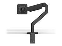 Humanscale M2.1 - mounting kit - adjustable arm - for LCD display - black with black trim