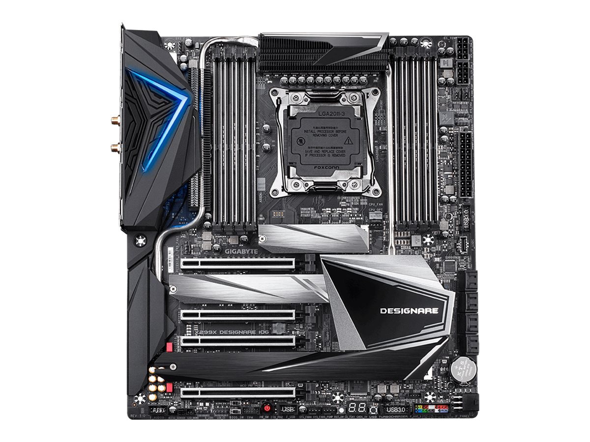 Gigabyte X299X DESIGNARE 10G - 1.0 - motherboard - extended ATX - LGA2066 S