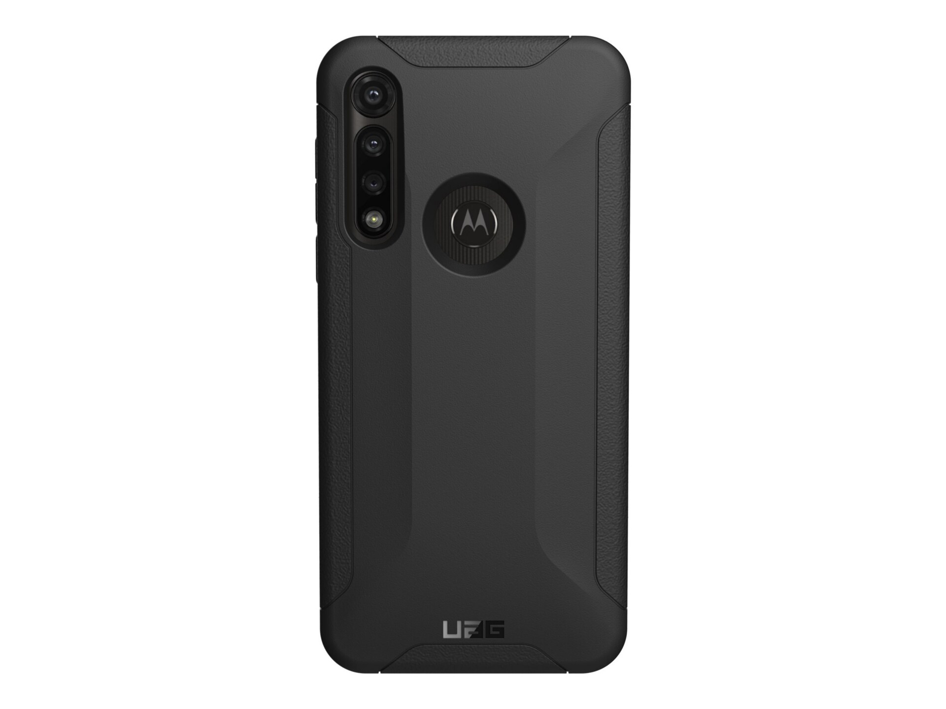 UAG Rugged Case for Motorola Moto G Power (2020) - Scout Black - back cover for cell phone