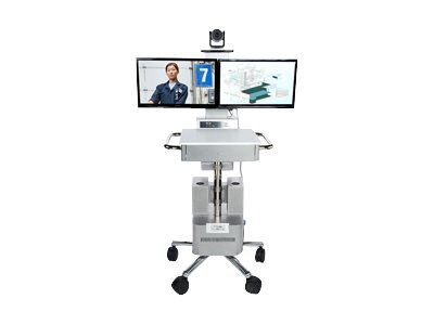 Poly RealPresence Utility Cart 500 - video conferencing kit - 22" - with Ea