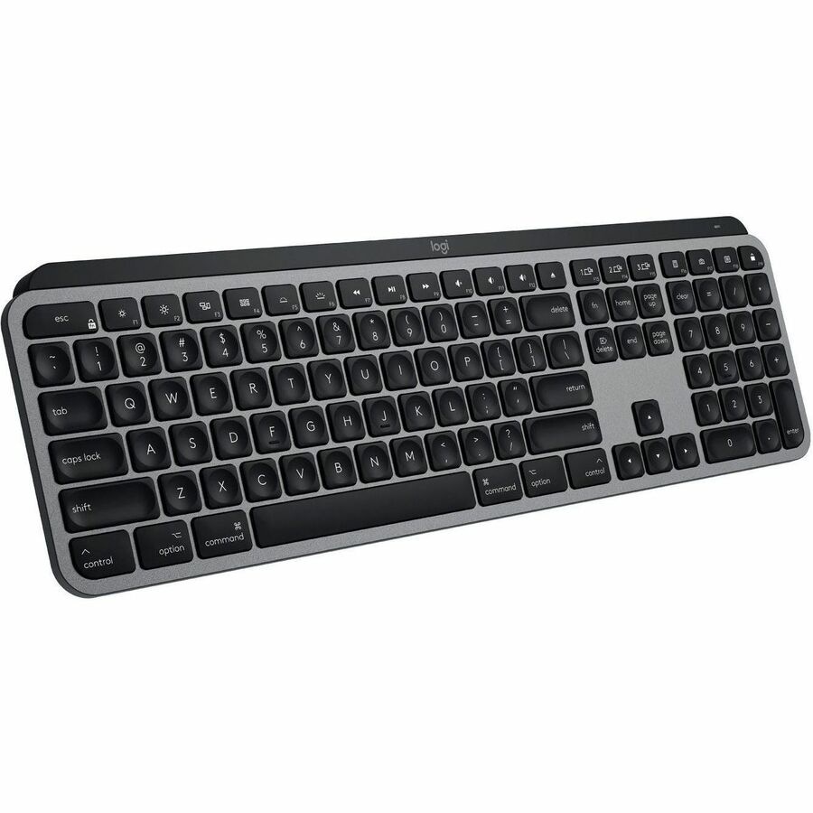 Logitech MX Keys Advanced Wireless Illuminated Keyboard for Mac, Tactile Responsive Typing, Backlighting, Bluetooth,