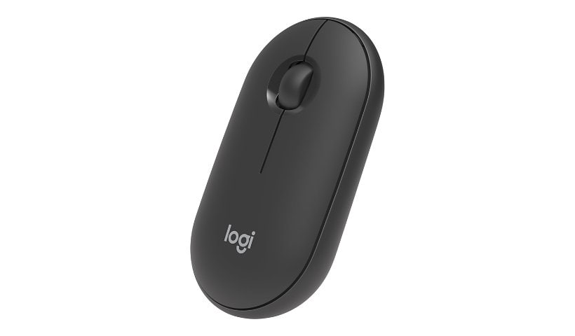 Logitech M350 - souris - Bluetooth, 2.4 GHz - graphite