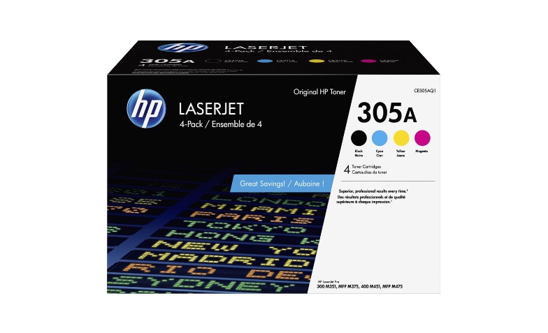 HP 305A　２本 HP 305A Toner Cartridge