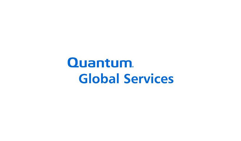 Quantum StorageCare Gold Support Plan Zone 1 - extended service agreement (renewal) - 1 année - sur site