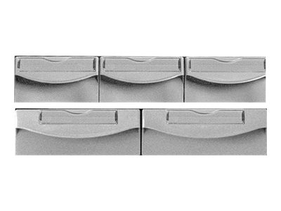 Capsa Healthcare - Standard Bins Accessory - Locking Gray Bin Kit 2 Med 3 S