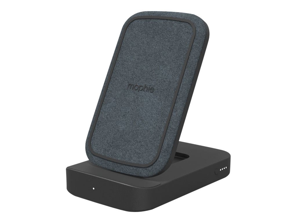 mophie powerstation wireless charging stand / power bank - USB, 24 pin USB-C - 18 Watt