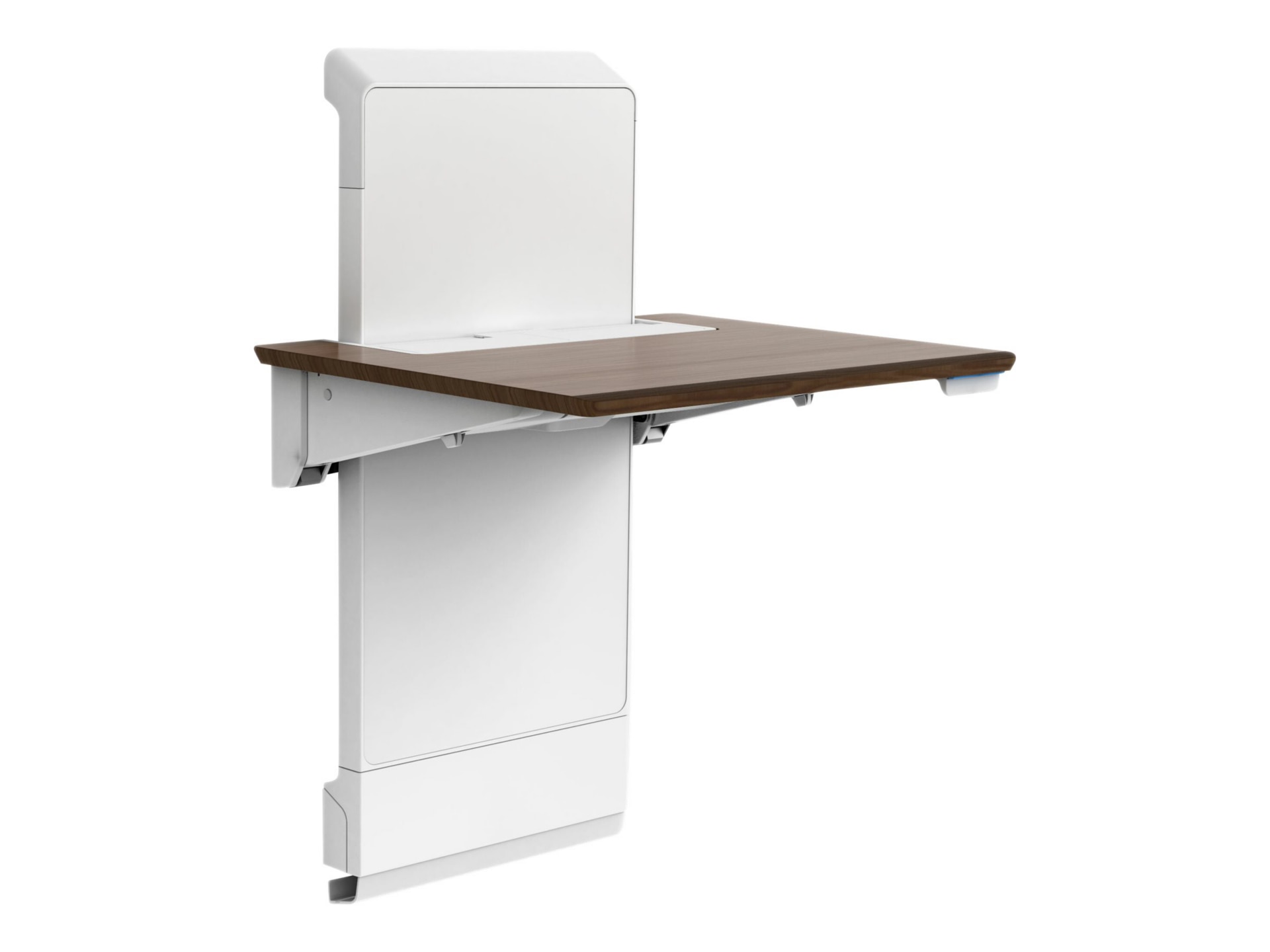 Ergotron WorkFit Elevate Sit-Stand - wall-mounted sit/standing desk - recta
