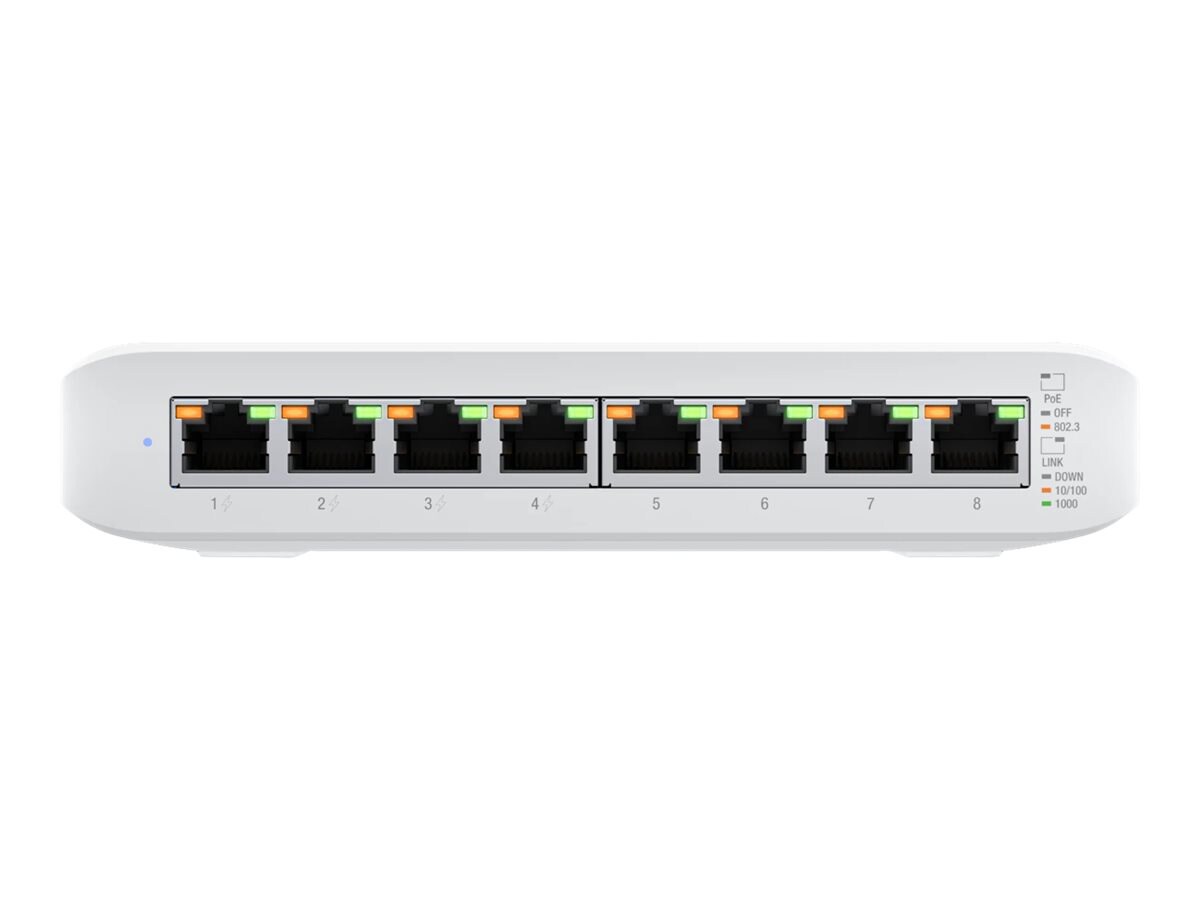 Thumbnail 4 of 8 for Ubiquiti UniFi Switch Lite USW-Lite-8-POE - commutateur - 8 ports - Géré
