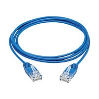 Eaton Tripp Lite Series Cat6 Gigabit Molded Ultra-Slim UTP Ethernet Cable (RJ45 M/M), Blue, 5 ft. (1.52 m) - network