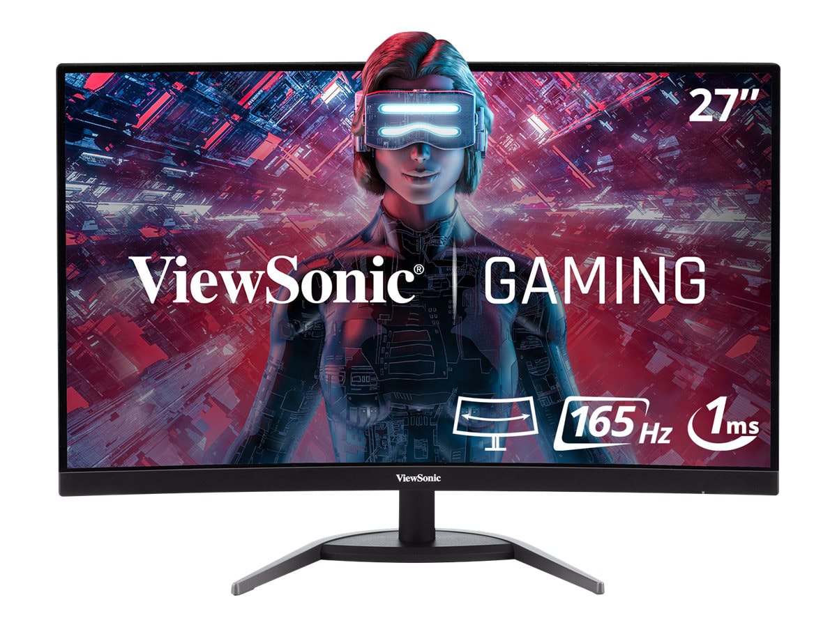 ViewSonic VX2768-PC-MHD - LED monitor - curved - Full HD (1080p) - 27"