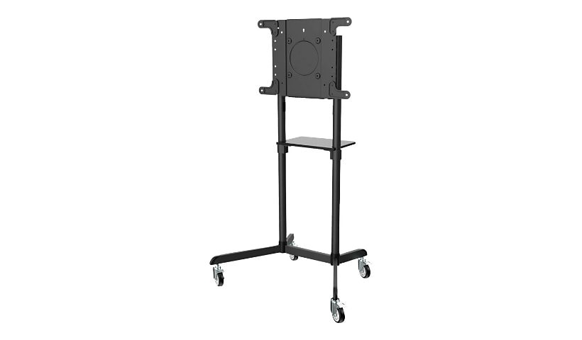 Eaton Tripp Lite Series Rolling TV/Monitor Cart for 37" to 70" Flat-Screen Displays, Rotating Portrait/Landscape Mount