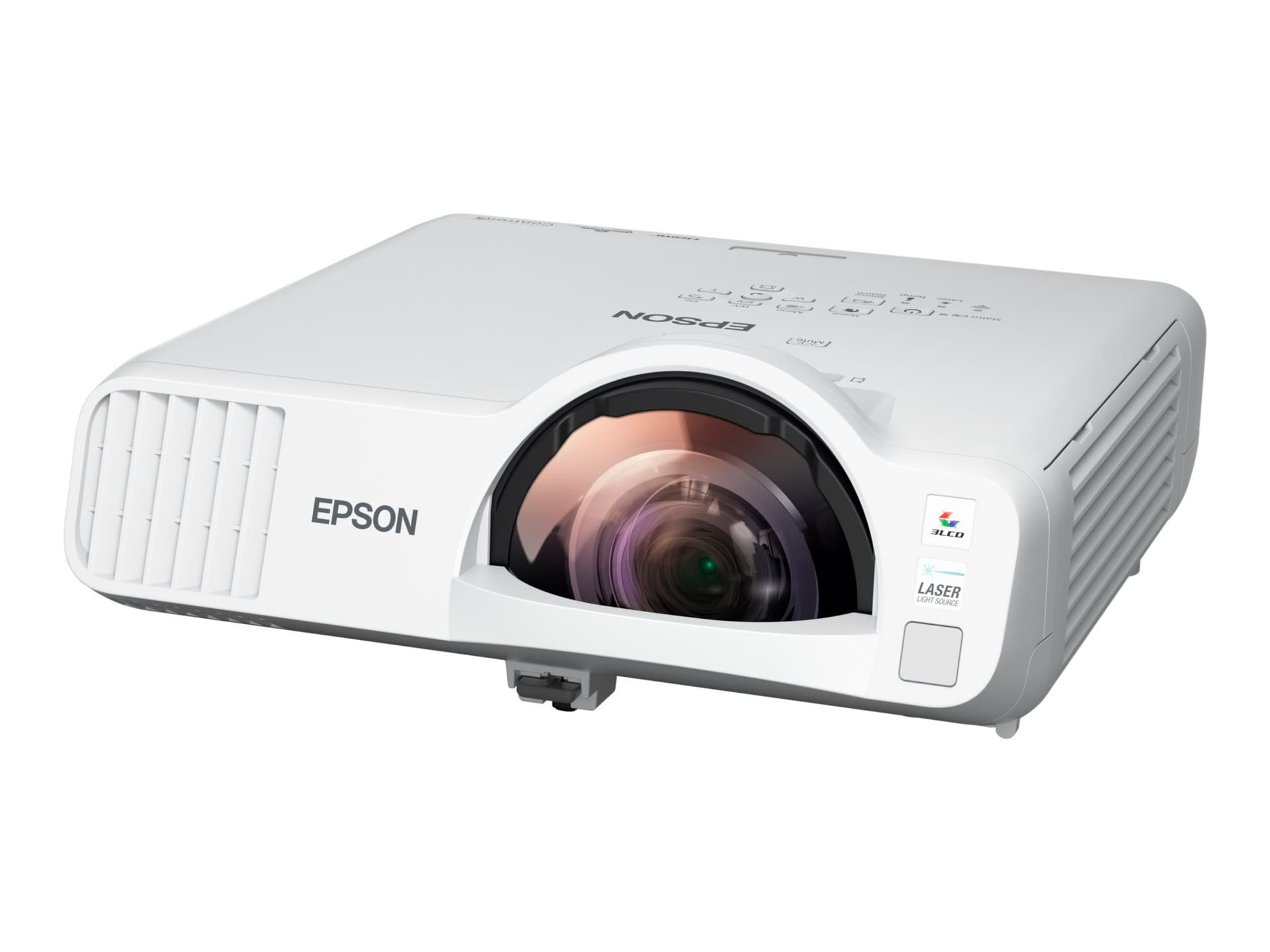 Epson PowerLite L200SW - 3LCD projector - short-throw - 802.11a/b/g/n/ac wireless / LAN/ Miracast