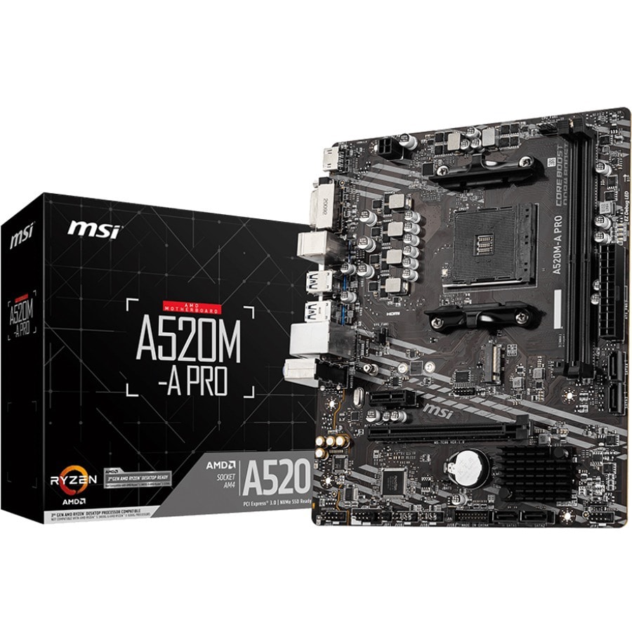 Amd best sale a520 chipset