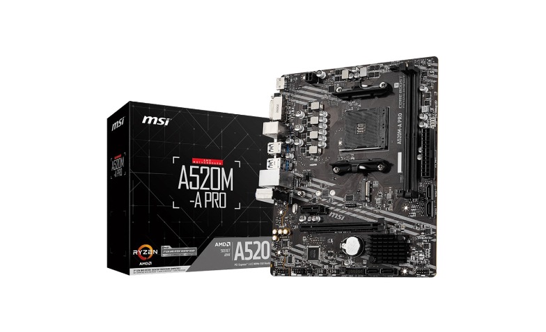 ❇️MSIマザーボードA520M-A PRO【Ryzen 5000シリーズ AM4 MSI A520M-A PRO Desktop Motherboard - AMD A520 Chipset