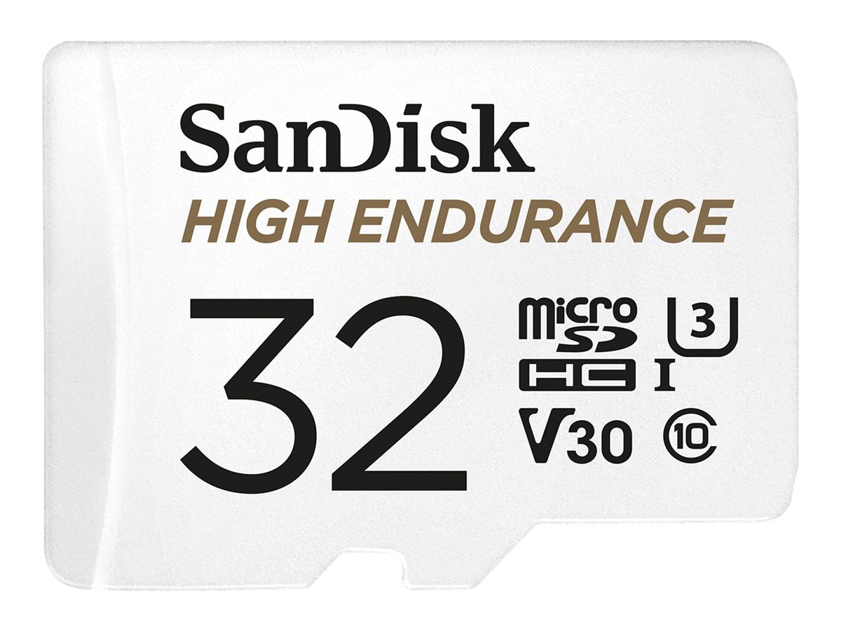 SanDisk 32GB microSDHC Card W/ SD (SDSDQ-032G-ADP)