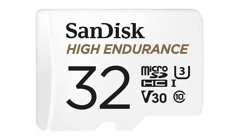 SanDisk High Endurance - flash memory card - 32 GB - microSDHC UHS-I